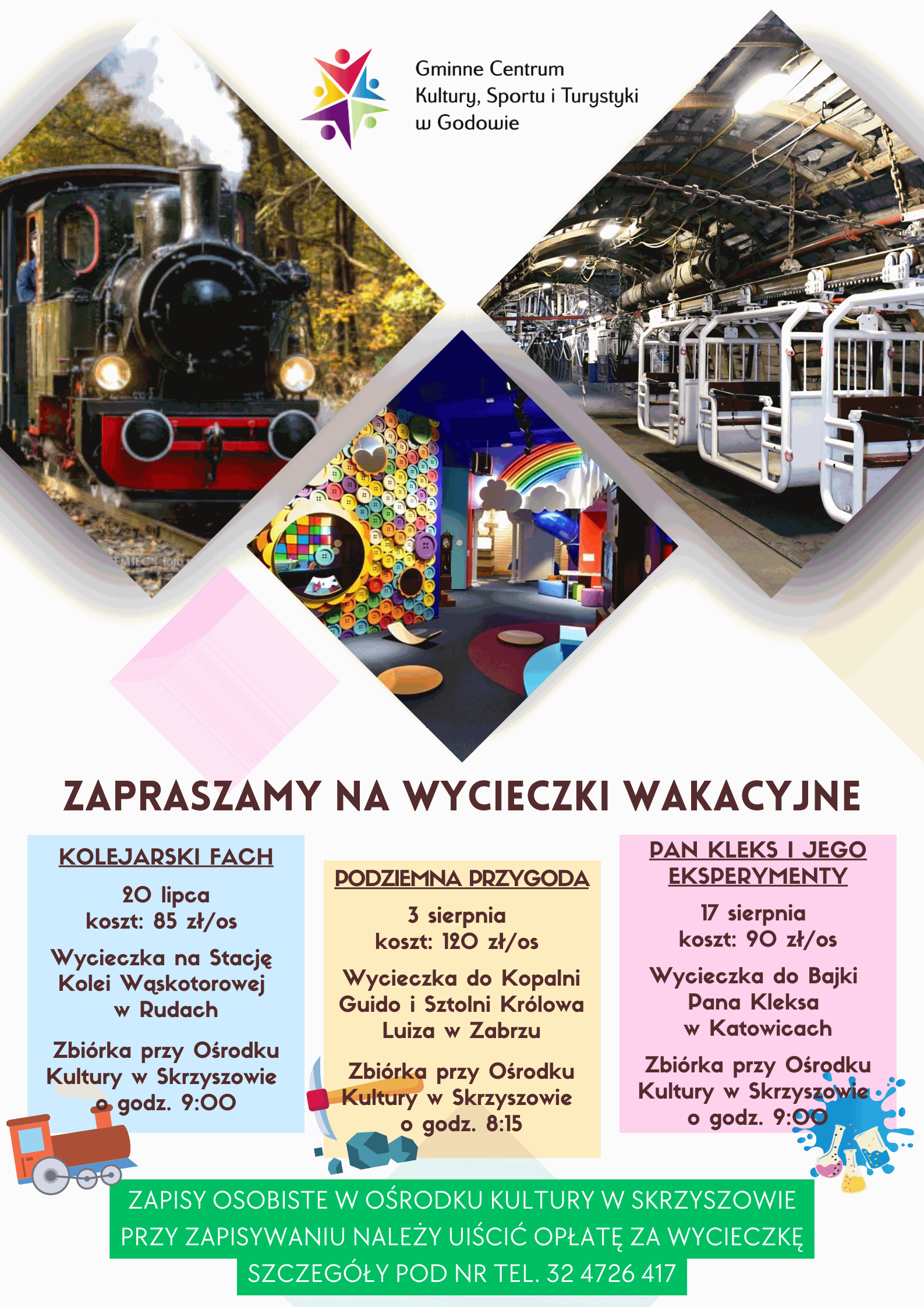 Wycieczki wakacyjne